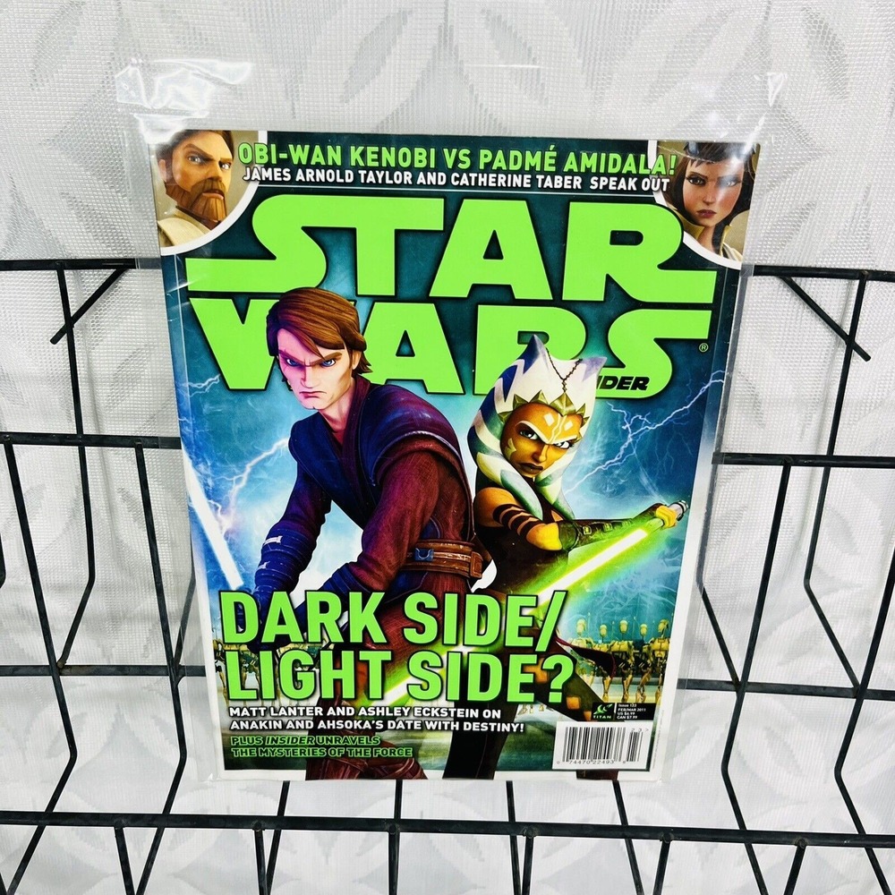 Star Wars Insider Magazine Issue 123 Feb/Mar 2011 Clone Wars Anakin Ahsoka Titan